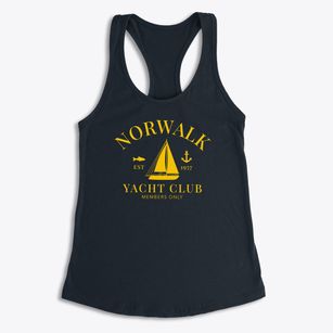 Norwalk California Yacht Club Women's Racerback Tank