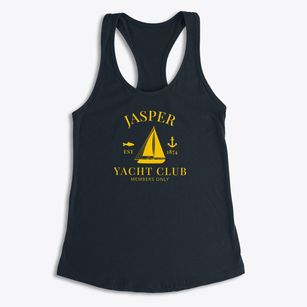 Jasper Michigan Yacht Club Women's Racerback Tank