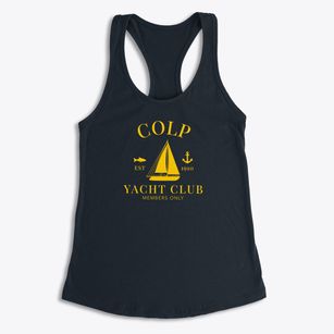 Colp Illinois Yacht Club Women's Racerback Tank