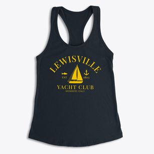 Lewisville Ohio Yacht Club Women's Racerback Tank