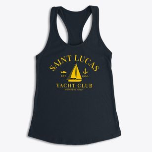 St. Lucas Iowa Yacht Club Women's Racerback Tank