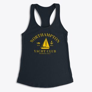 Northampton Pennsylvania Yacht Club Women's Racerback Tank