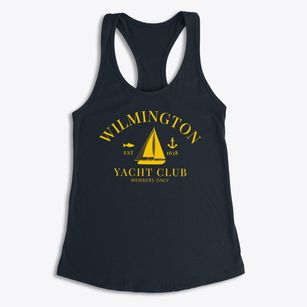 Wilmington Delaware Yacht Club Women's Racerback Tank