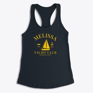 Melissa Texas Yacht Club Women's Racerback Tank
