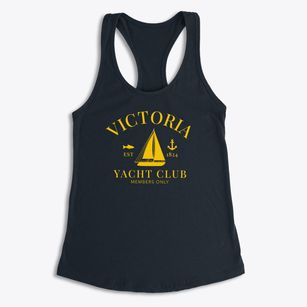 Victoria Texas Yacht Club Women's Racerback Tank