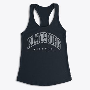 Plattsburg Missouri Inline Women's Racerback Tank