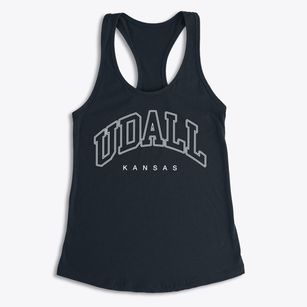 Udall Kansas Inline Women's Racerback Tank
