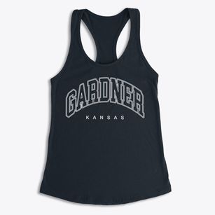 Gardner Kansas Inline Women's Racerback Tank