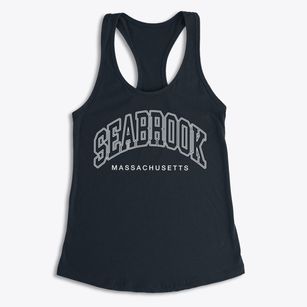 Seabrook Massachusetts Inline Women's Racerback Tank