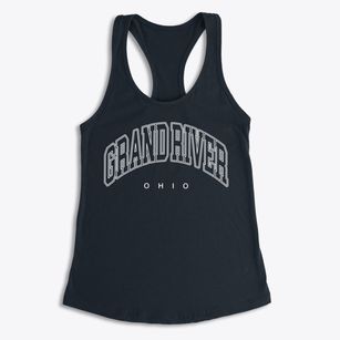Grand River Ohio Inline Women's Racerback Tank