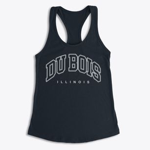 Du Bois Illinois Inline Women's Racerback Tank