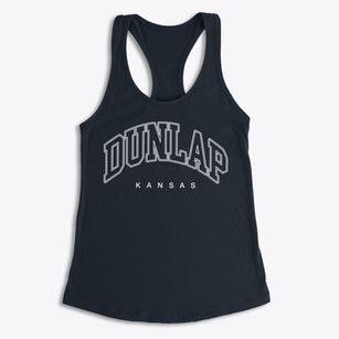 Dunlap Kansas Inline Women's Racerback Tank