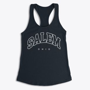 Salem Ohio Inline Women's Racerback Tank
