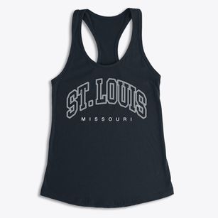 St. Louis Missouri Inline Women's Racerback Tank