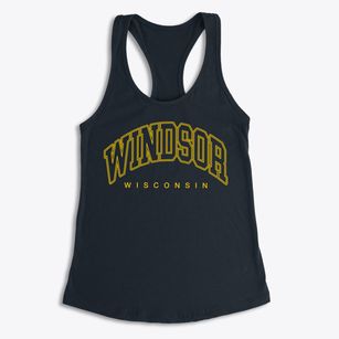 Windsor Wisconsin Inline Women's Racerback Tank