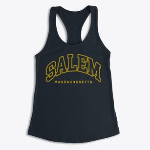 Salem Massachusetts Inline Women's Racerback Tank