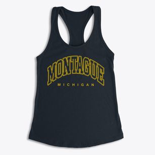 Montague Michigan Inline Women's Racerback Tank