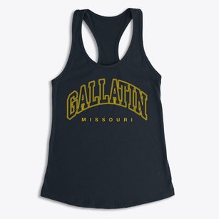 Gallatin Missouri Inline Women's Racerback Tank