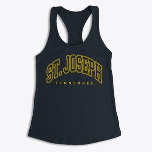 St. Joseph Tennessee Inline Women's Racerback Tank