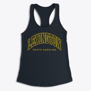 Lexington South Carolina Inline Women's Racerback Tank