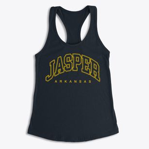 Jasper Arkansas Inline Women's Racerback Tank
