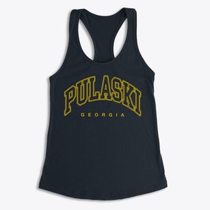 Pulaski Georgia Inline Women's Racerback Tank