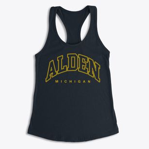 Alden Michigan Inline Women's Racerback Tank