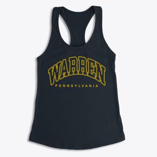 Warren Pennsylvania Inline Women's Racerback Tank