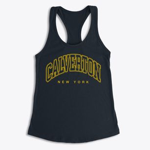 Calverton New York Inline Women's Racerback Tank