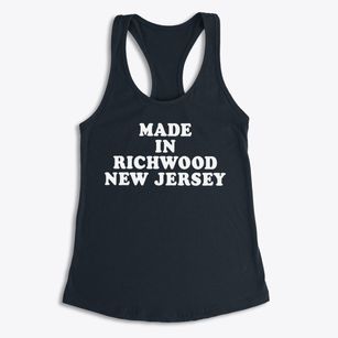 Richwood New Jersey Classic 70s Women's Racerback Tank