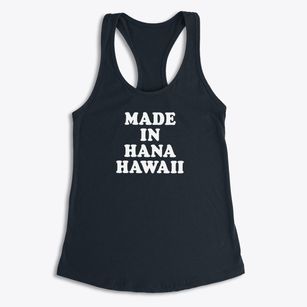 Hana Hawaii Classic 70s Women's Racerback Tank