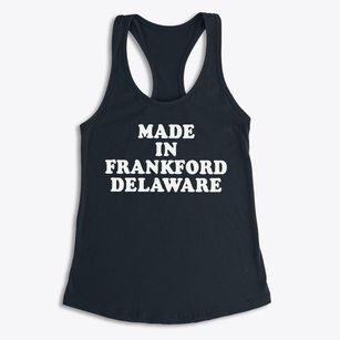 Frankford Delaware Classic 70s Women's Racerback Tank