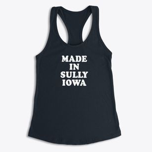 Sully Iowa Classic 70s Women's Racerback Tank