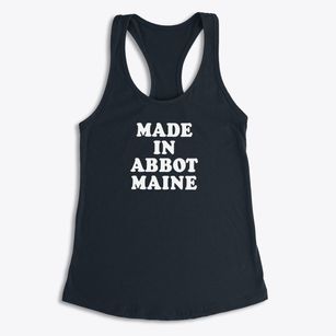 Abbot Maine Classic 70s Women's Racerback Tank