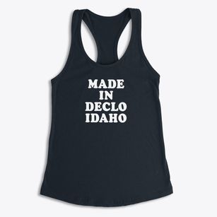 Declo Idaho Classic 70s Women's Racerback Tank