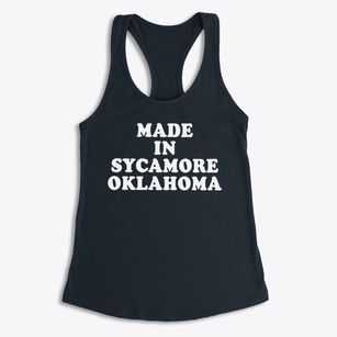 Sycamore Oklahoma Classic 70s Women's Racerback Tank