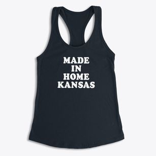 Home Kansas Classic 70s Women's Racerback Tank