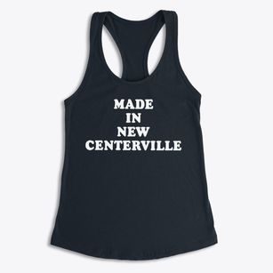 New Centerville Pennsylvania Classic 70s Women's Racerback Tank