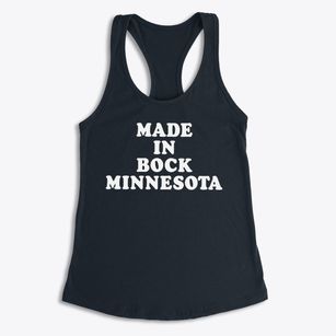 Bock Minnesota Classic 70s Women's Racerback Tank