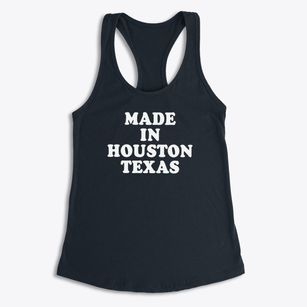 Houston Texas Classic 70s Women's Racerback Tank