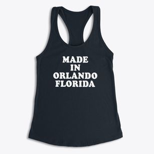 Orlando Florida Classic 70s Women's Racerback Tank
