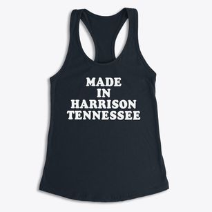 Harrison Tennessee Classic 70s Women's Racerback Tank