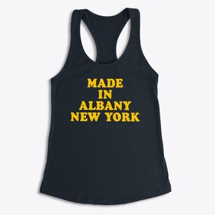 Albany New York Classic 70s Women's Racerback Tank