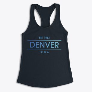 Denver Iowa Horizon Women's Racerback Tank