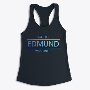 Edmund Wisconsin Horizon Women's Racerback Tank