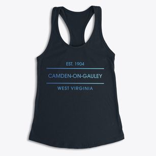 Camden-on-gauley West Virginia Horizon Women's Racerback Tank