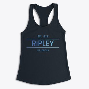 Ripley Illinois Horizon Women's Racerback Tank
