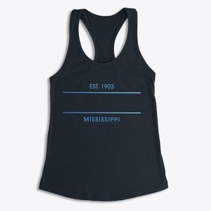 Philadelphia Mississippi Horizon Women's Racerback Tank