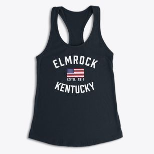 Elmrock Kentucky Patriot Women's Racerback Tank