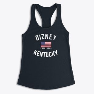 Dizney Kentucky Patriot Women's Racerback Tank